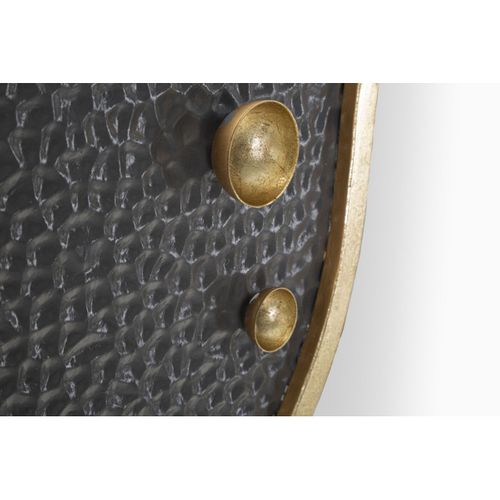 Miroir Avec Cadre Géométrique 14, Métal, Multicouleur, 80x7x72,4 Cm