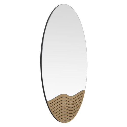 Miroir Avec Cadre Dune, Mdf, Multicouleur, 50x1,5x80 Cm