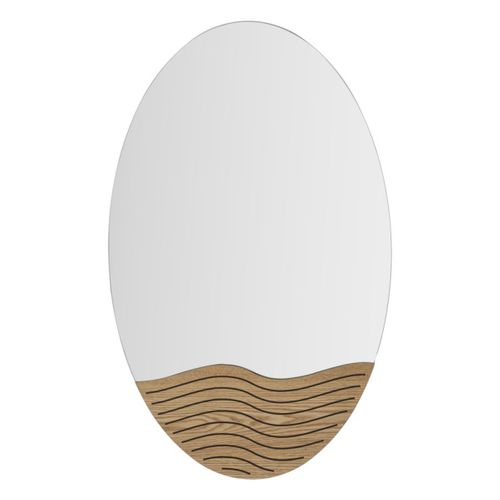 Miroir Avec Cadre Dune, Mdf, Multicouleur, 50x1,5x80 Cm