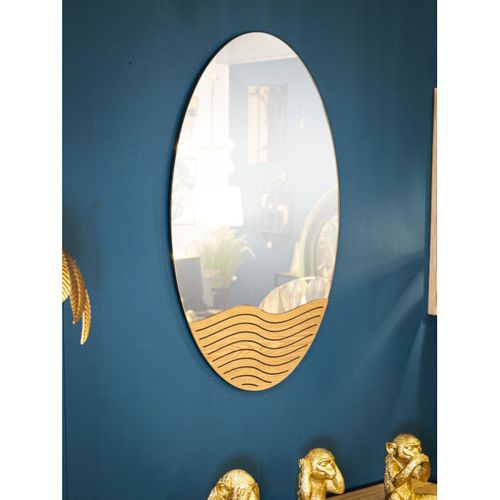 Miroir Avec Cadre Dune, Mdf, Multicouleur, 50x1,5x80 Cm
