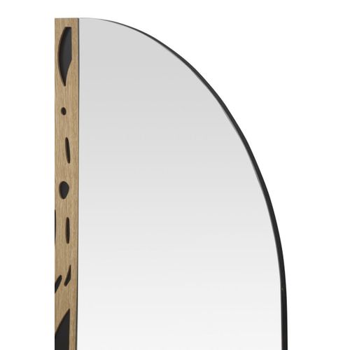 Miroir Avec Cadre Mf480, Mdf, Multicouleur, 60x1x90 Cm
