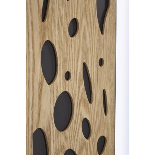 Miroir Avec Cadre Mf480, Mdf, Multicouleur, 60x1x90 Cm