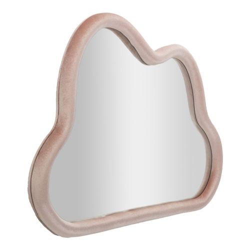 Miroir Avec Cadre Cloud, Mdf, Rose, 90x4x60 Cm
