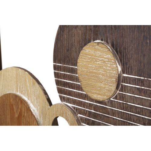 Miroir Avec Cadre Mf483, Mdf, Multicouleur, 80x3x80 Cm