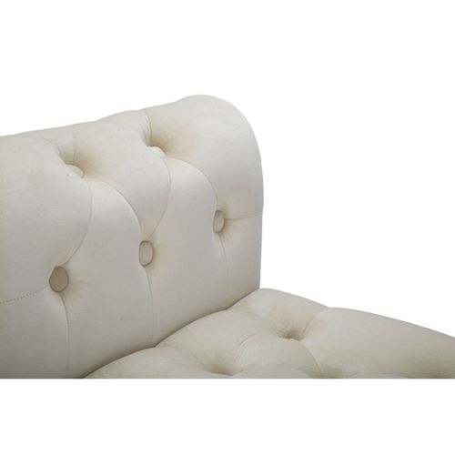 Banc Mf297, Bois, Beige, 120x40x60 Cm