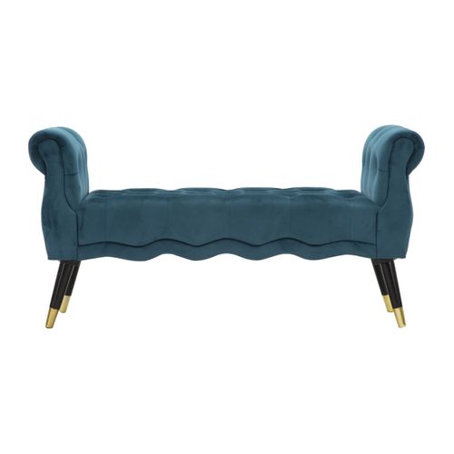 Banc Mf298, Bois, Vert Canard, 120x40x60 Cm