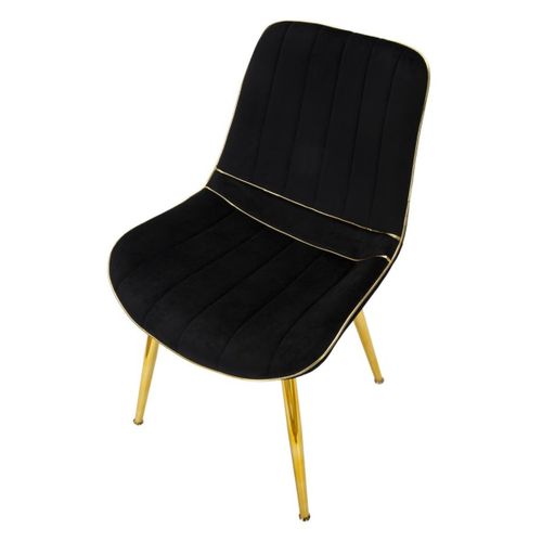 Lot De 2 Chaises Mf381, Bois, Noir, 51x59x79 Cm