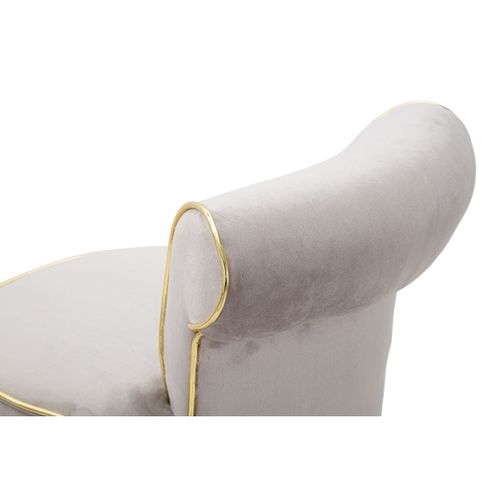 Tabouret Haut Mf441, Métal, Gris, 46x48x96 Cm