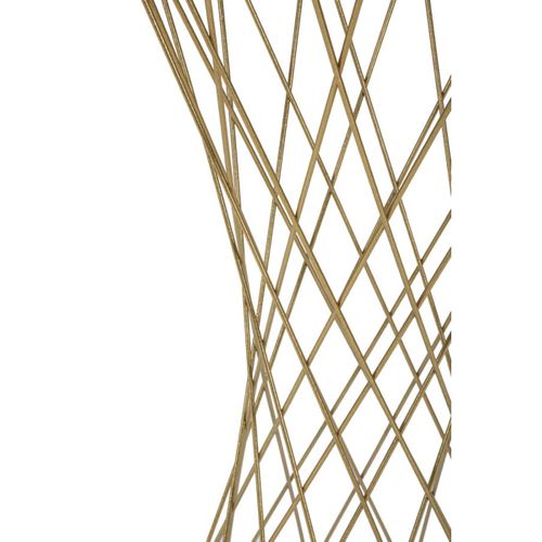 Table à Manger Mf589, Métal, Doré, 40x40x80 Cm