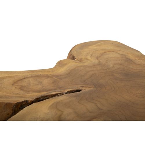Table D'appoint Natura 14, Bois, Marron, 47x50x50 Cm
