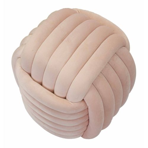 Pouf Coude 5, Coton, Rose, 45x45x45 Cm
