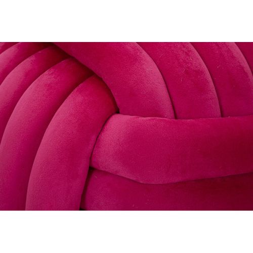 Pouf Coude 7, Coton, Rose, 45x45x45 Cm