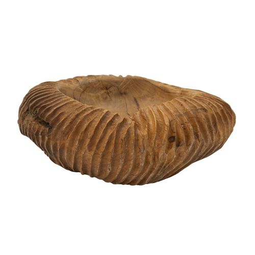 Plateau Natura 16, Bois, Marron, 32x32x11 Cm