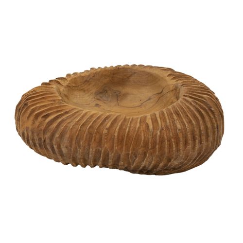 Plateau Natura 16, Bois, Marron, 32x32x11 Cm