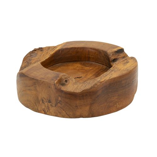 Plateau Natura 26, Bois, Marron, 21x21x6 Cm