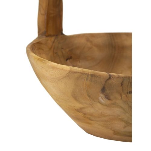 Plateau Natura 25, Bois, Marron, 32x25x27 Cm