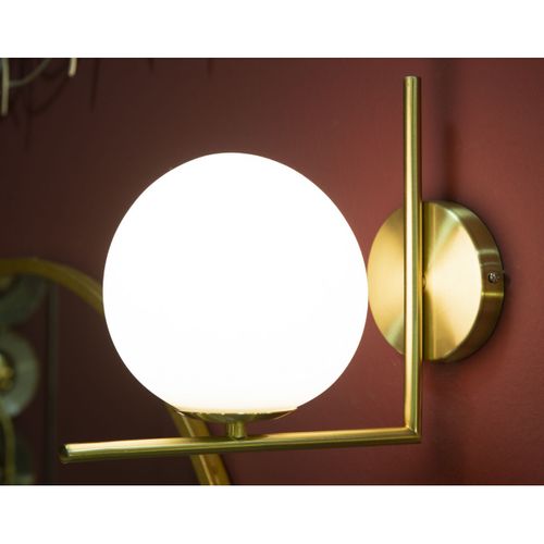 Applique Mf57, Métal, Or, 15x25x22 Cm