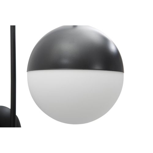 Applique Mf50, Métal, Noir, 19x31x51 Cm