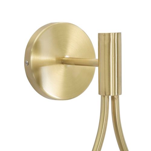 Applique Mf52, Métal, Or, 24x20x52 Cm