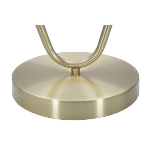 Lampe à Poser Mf147, Métal, Or, 25x18x50 Cm