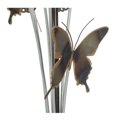Lampe à Poser Papillon 17, Métal, Multicouleur, 32x32x47 Cm