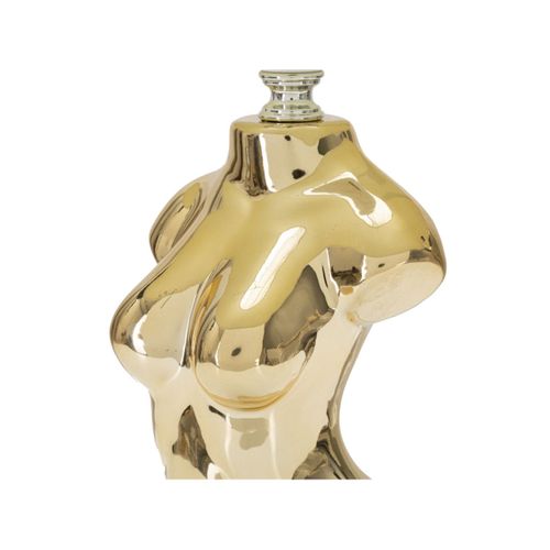 Lampe à Poser Femme 1, Céramique, Or, 25x25x42,5 Cm