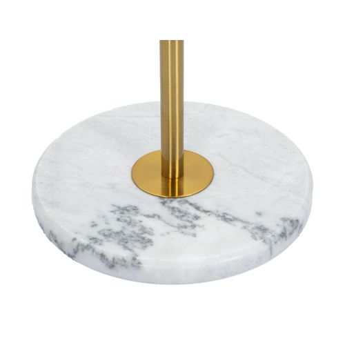 Lampadaire Mf191, Métal, Or, 41x41x173 Cm