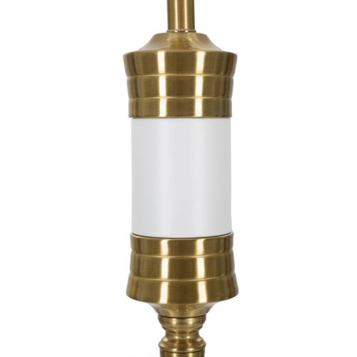 Lampadaire Mf194, Métal, Blanc, 41x41x160 Cm