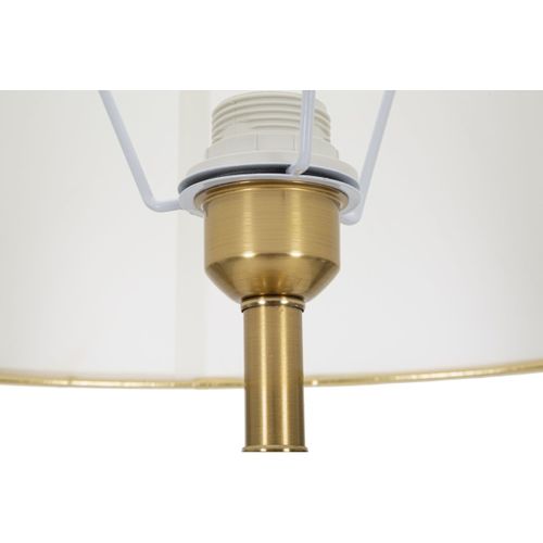 Lampadaire Mf194, Métal, Blanc, 41x41x160 Cm