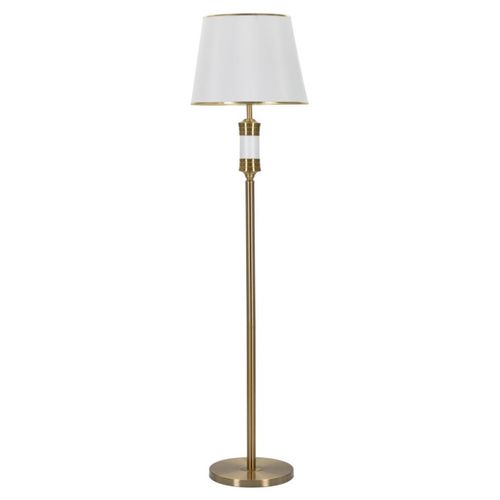 Lampadaire Mf194, Métal, Blanc, 41x41x160 Cm
