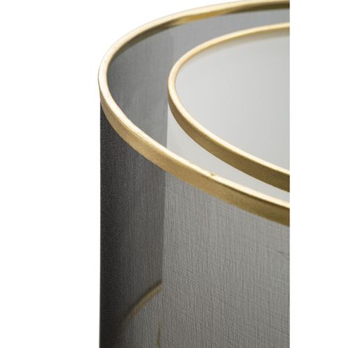 Lampadaire Mf198, Métal, Blanc, 35x35x153 Cm