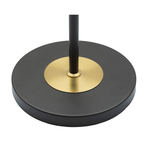 Lampadaire Mf198, Métal, Blanc, 35x35x153 Cm