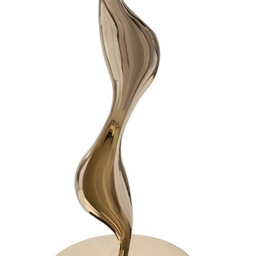 Lampe à Poser Mf140, Métal, Rose, 40x40x63 Cm