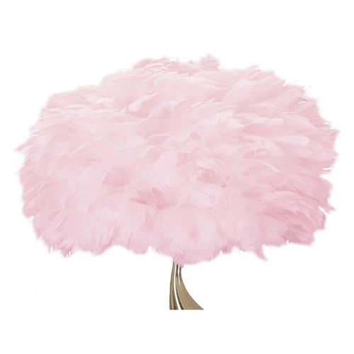 Lampe à Poser Mf140, Métal, Rose, 40x40x63 Cm