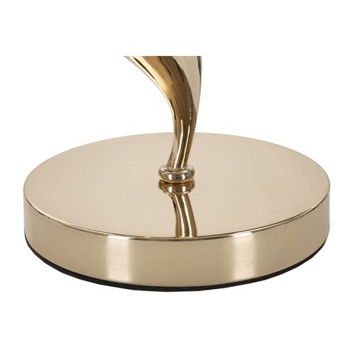 Lampe à Poser Mf140, Métal, Rose, 40x40x63 Cm