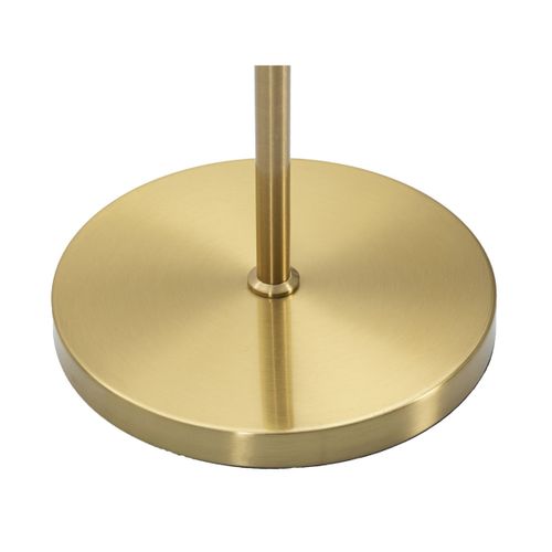 Lampadaire Mf203, Métal, Or, 25x25x165 Cm