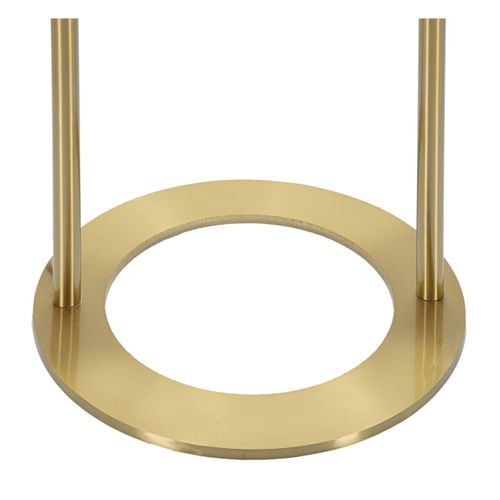 Lampadaire Mf206, Métal, Blanc, 28x28x168 Cm