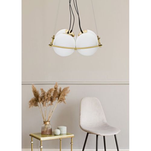 Suspension Mf79, Métal, Blanc, 45x45x20 Cm