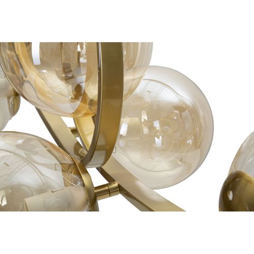 Suspension Mf82, Métal, Or, 115x36x30 Cm