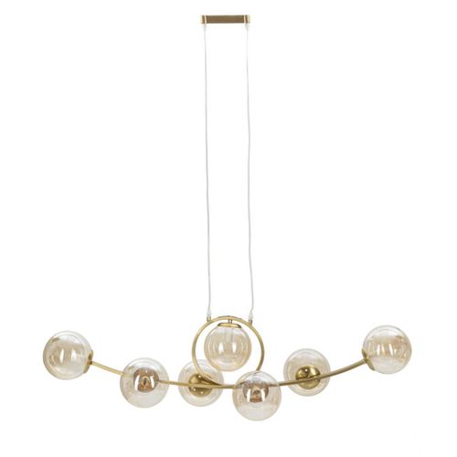 Suspension Mf82, Métal, Or, 115x36x30 Cm