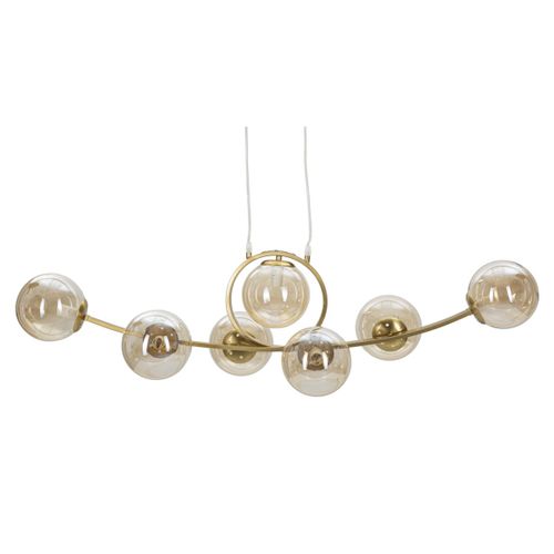 Suspension Mf82, Métal, Or, 115x36x30 Cm