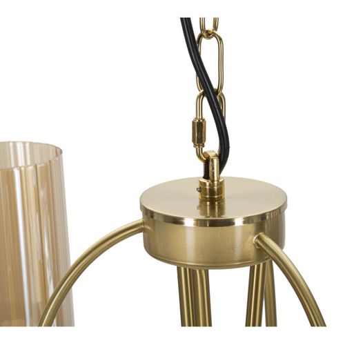 Suspension Mf80, Métal, Or, 60x60x103 Cm