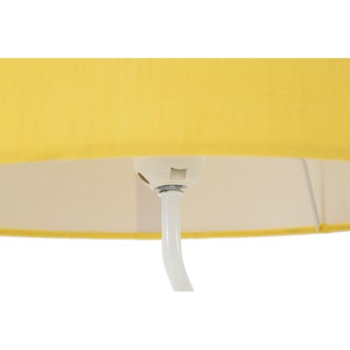 Lampe à Poser Mf121, Métal, Orange, 30x30x57 Cm