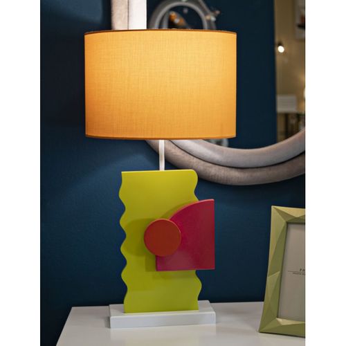 Lampe à Poser Mf122, Métal, Multicouleur, 30x30x60,5 Cm