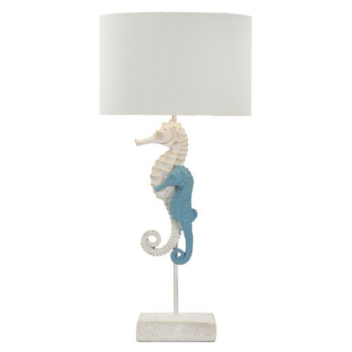 Lampe à Poser Hippocampe 1, Polyrésine, Multicouleur, 30,5x30,5x66,5 Cm