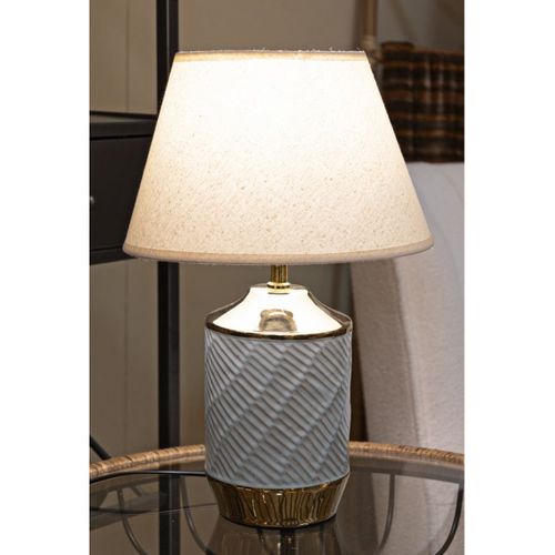 Lampe à Poser Mf107, Céramique, Multicouleur, 30x30x47 Cm