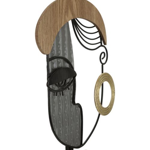 Lampadaire Mf192, Métal, Multicouleur, 38x38x162,6 Cm