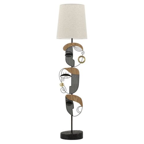 Lampadaire Mf192, Métal, Multicouleur, 38x38x162,6 Cm