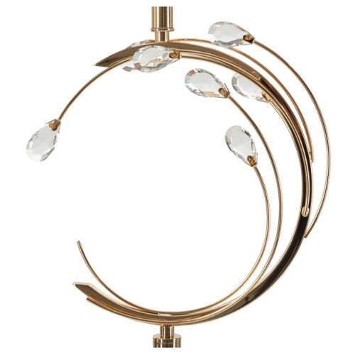 Lampadaire Mf210, Métal, Noir, 38x38x160 Cm