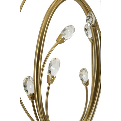 Lampadaire Mf211, Métal, Blanc, 38x38x170 Cm